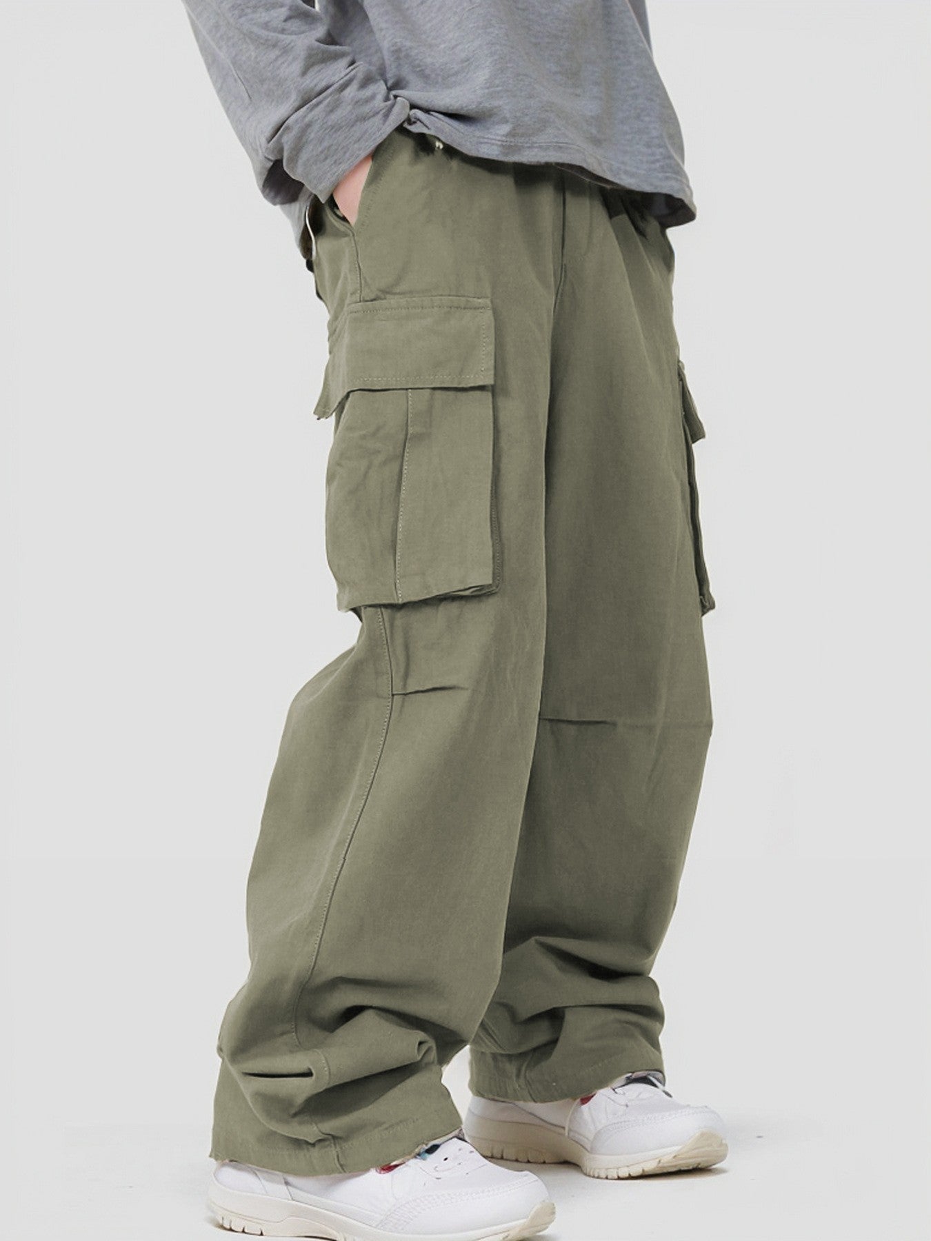 Casual loose cargo pants