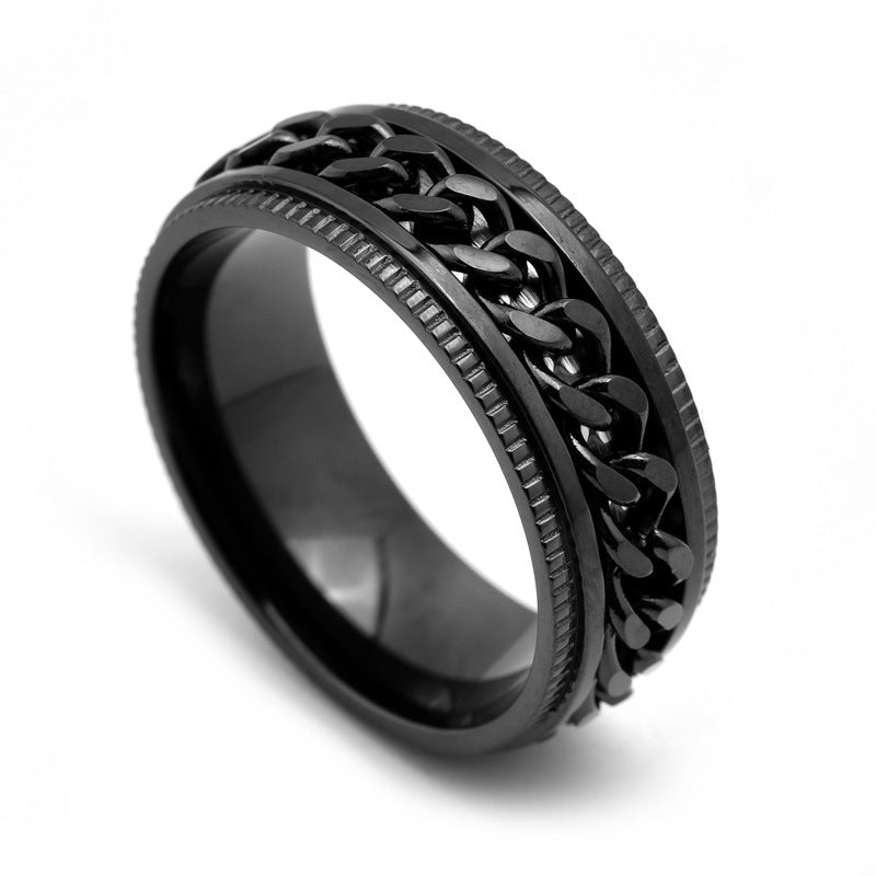Stainless Steel Men's Ring