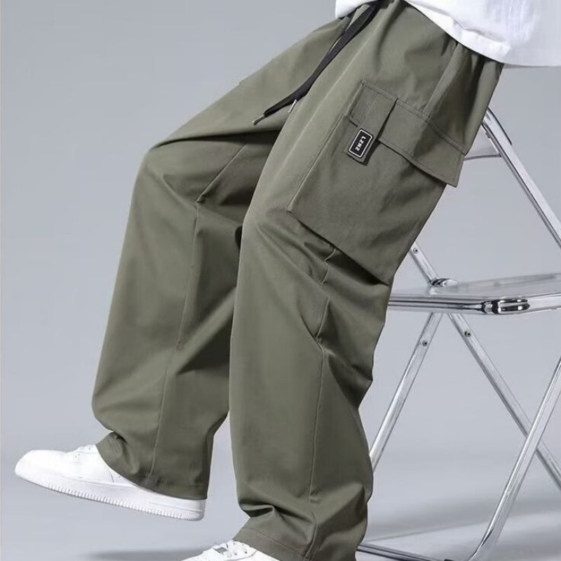 Loose Pockets Cargo Pants