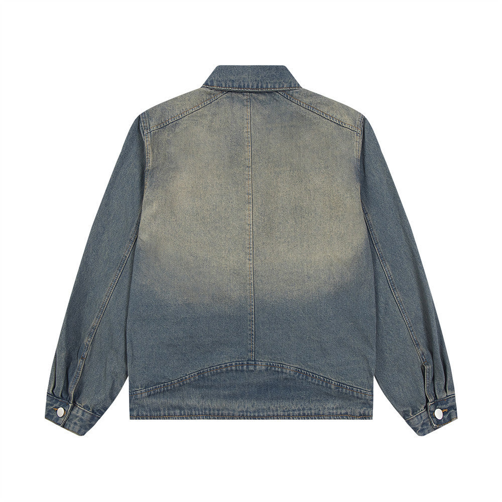 Punk Old Wash Denim Jacket