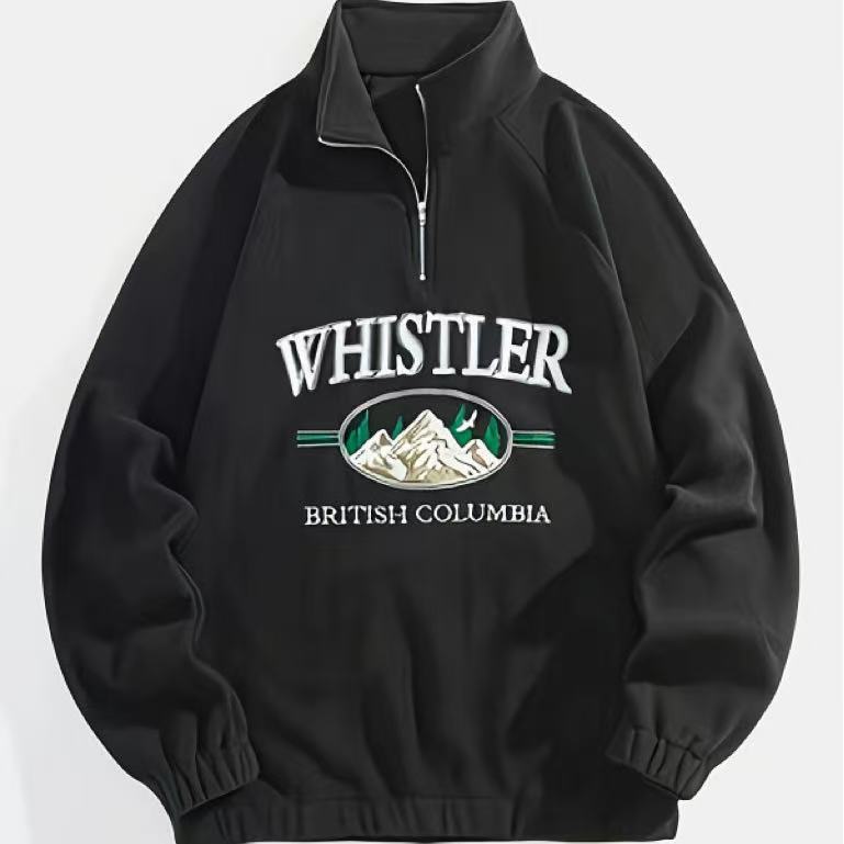 Casual Fashion Plus Size Embroidered Sweater