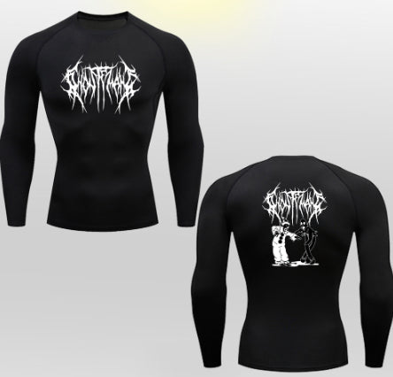 Men's compressed gym shirt