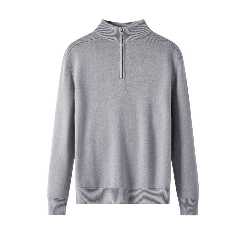 Casual quarter-zip Sweater