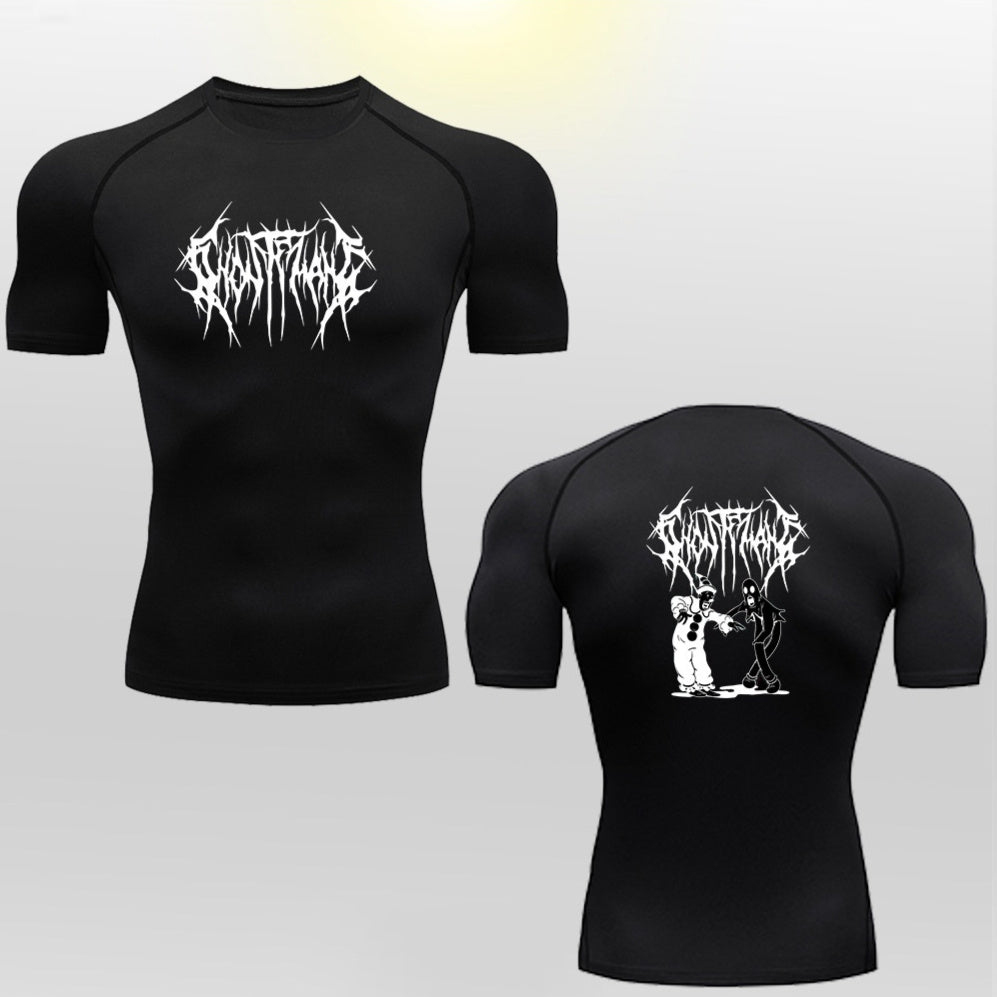 Men's compressed gym shirt