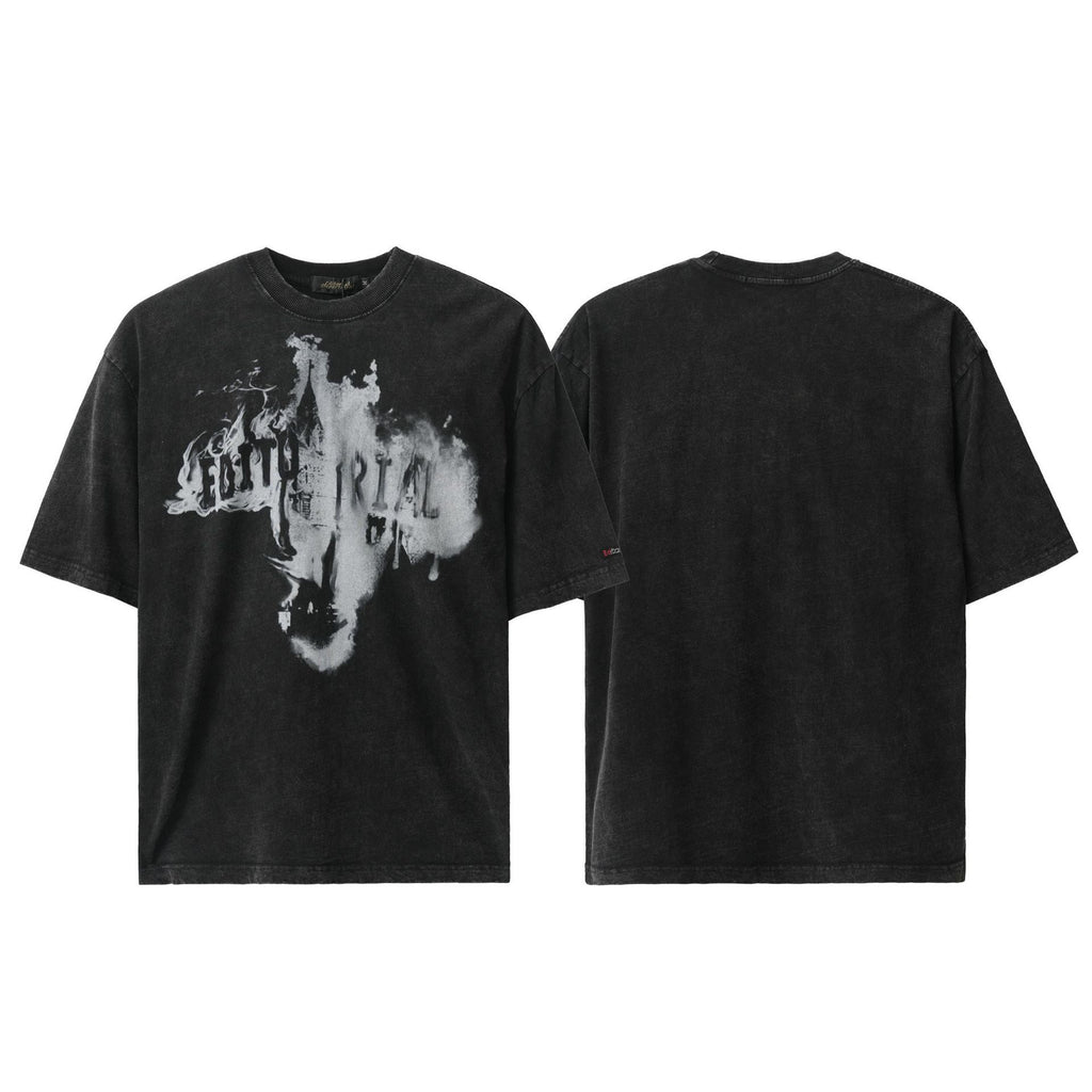 American Fashion drippy Tee