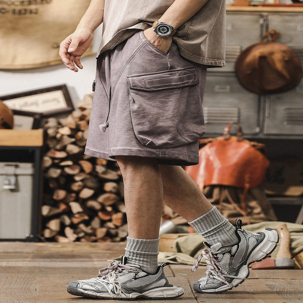 Summer Dirty cargo Shorts