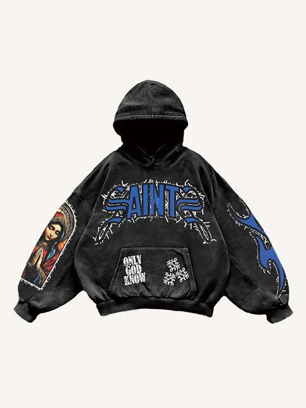 Saints Drippy Hoodie