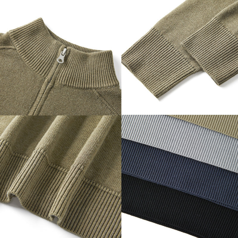 Casual quarter-zip Sweater