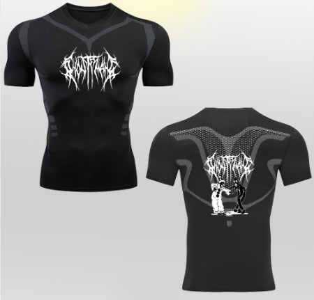 Men's compressed gym shirt