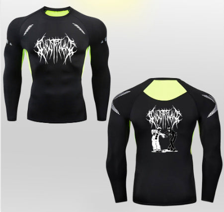 Men's compressed gym shirt