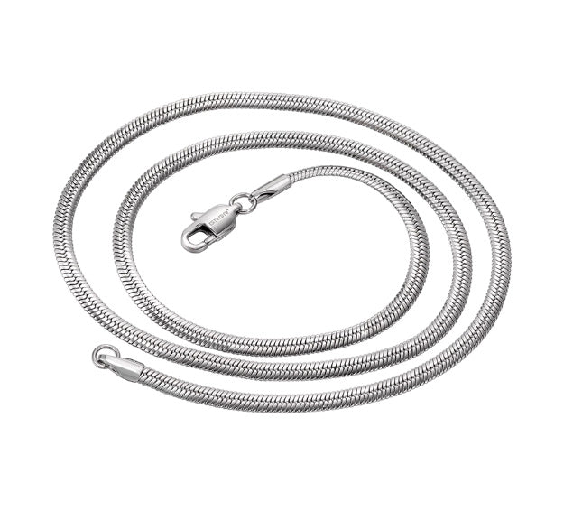 3mm Flat Snake Bone Chain
