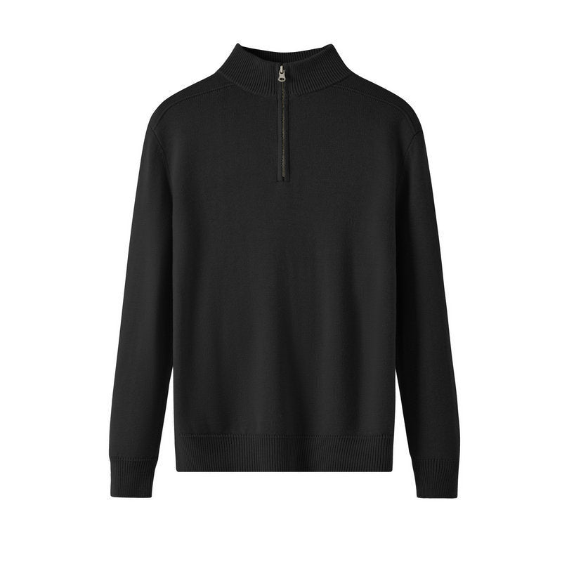 Casual quarter-zip Sweater